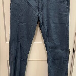 J. Crew Men's Washed Denim Chinos Pants